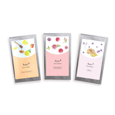 Auter BATH POWDERフレグランスセット(3包入)